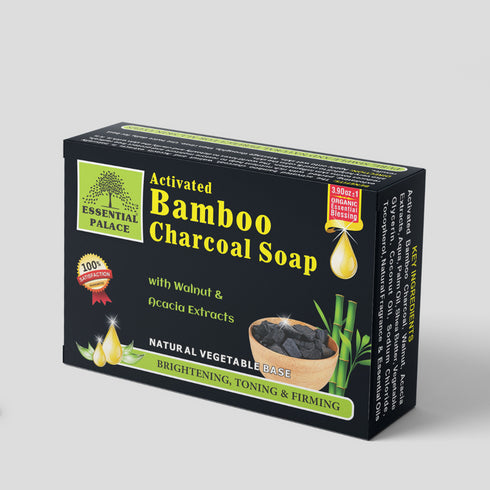 Activated Bamboo Charcoal with Walnut and Acacia Extracts ±110Grams