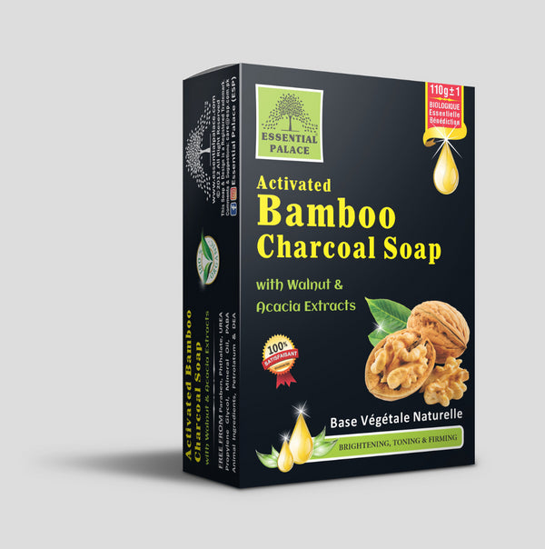 Activated Bamboo Charcoal with Walnut and Acacia Extracts ±110Grams