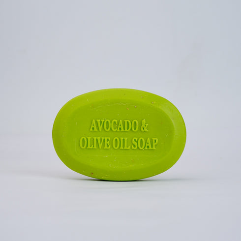 Olive Green & Tea Soap with Pistachio and Avocado Extracts ±110Grams