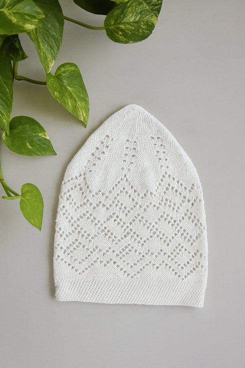 100% pure cotton Turkish Namaz Topi or Prayer Cap